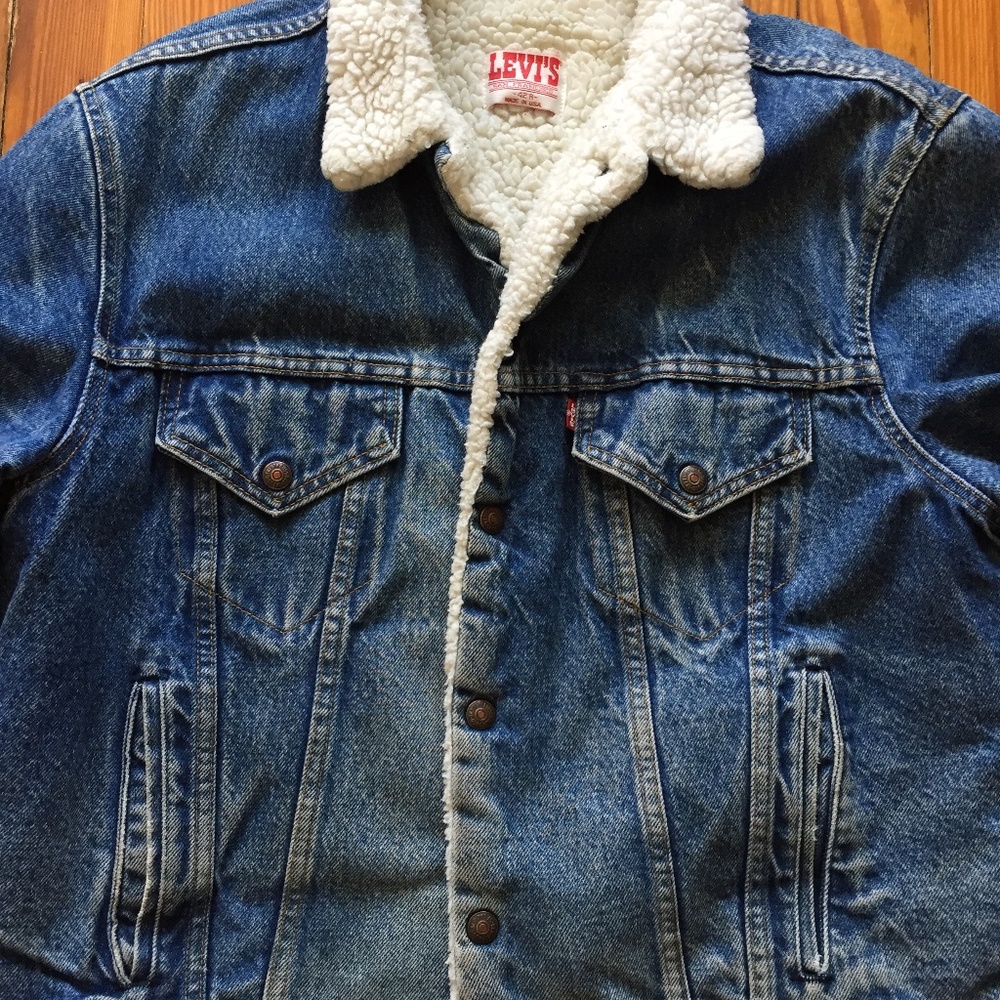 Vintage Levi's Sherpa Jean Jacket